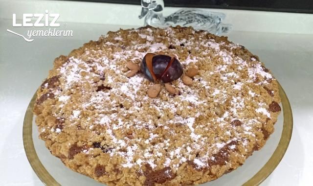 Kırmızı Erikli Turta Tarifi