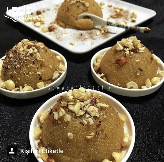 Portakallı İrmik Helvası