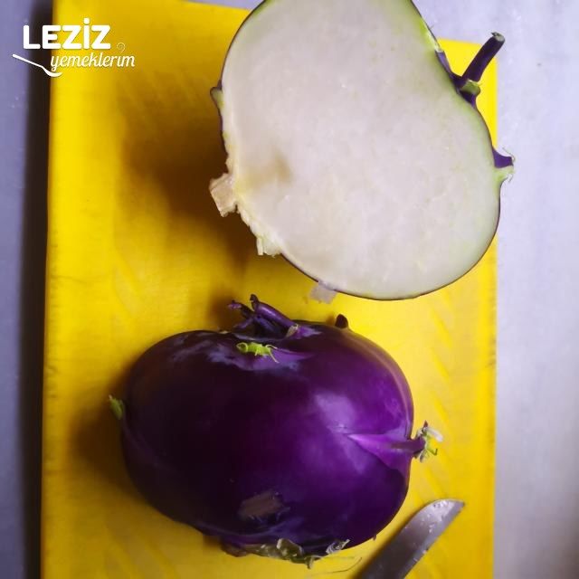 Yoğurtlu Alabaş Salatası