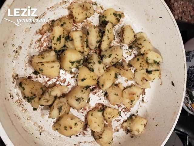 Fırında Kremalı Mezgit Balığı