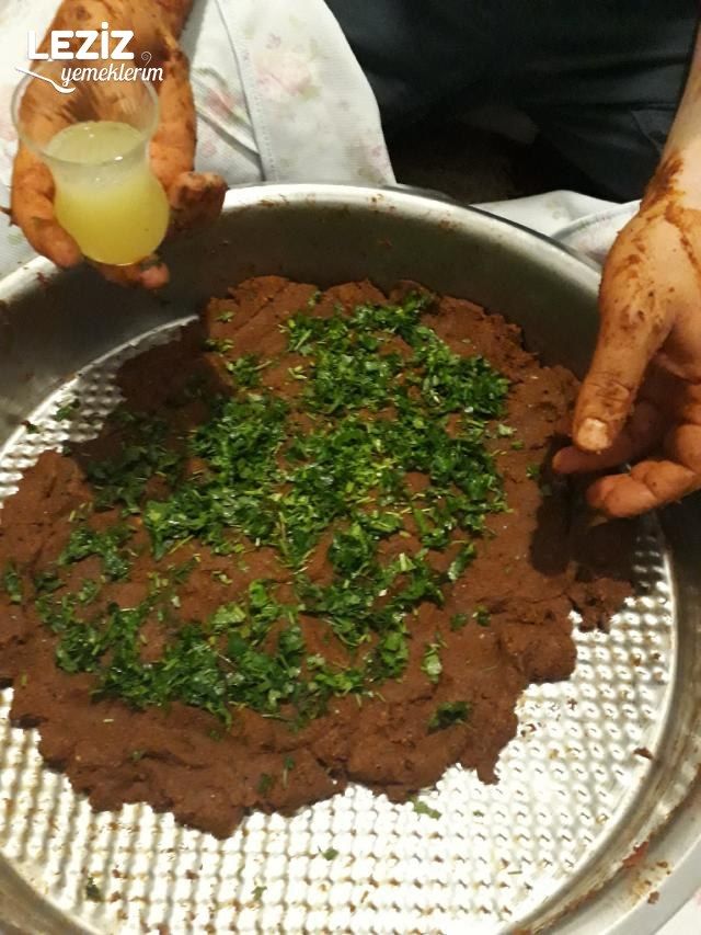 Nefis Etli Çiğ Köfte