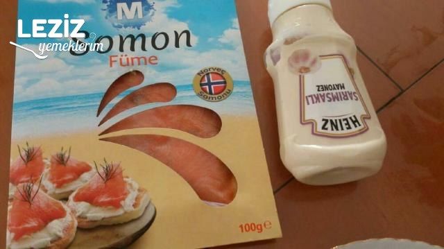 Füme Somonlu Sandviç