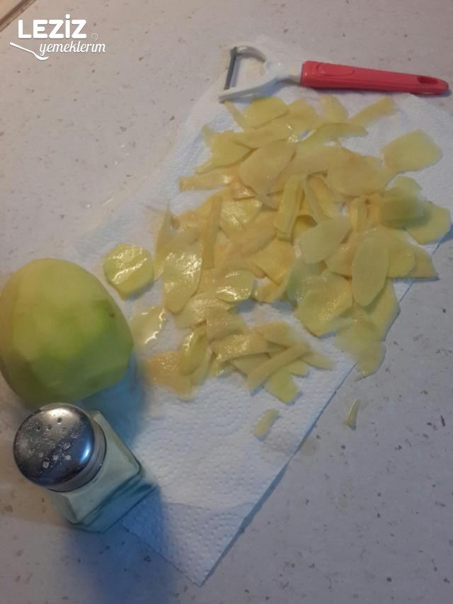 Ev Yapımı Patates Cipsi