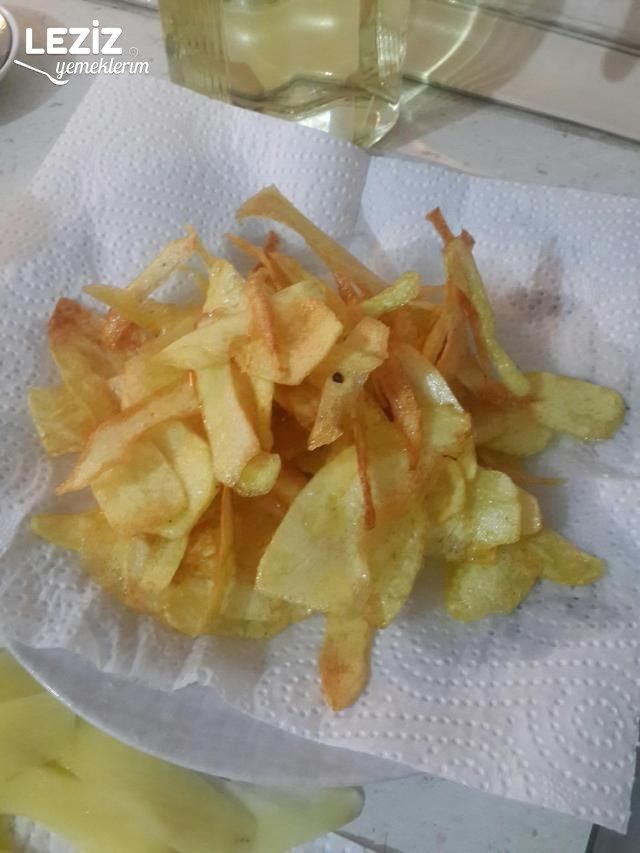 Ev Yapımı Patates Cipsi