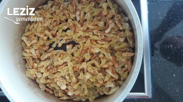 Kavurma (Demleme) Makarna