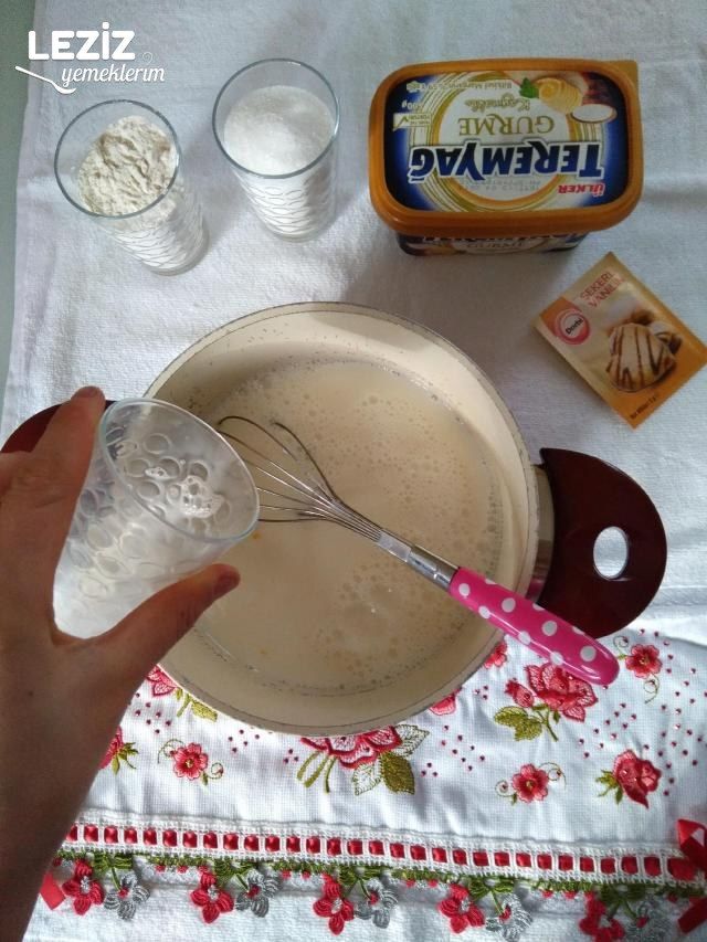 Limonlu Muhallebi (Kıvamı Muhteşem)