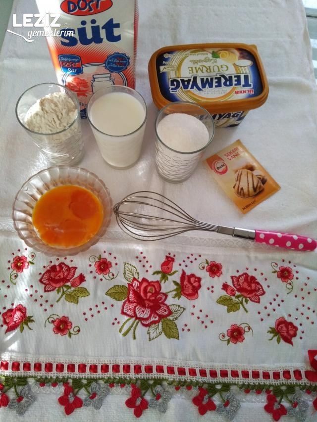 Limonlu Muhallebi (Kıvamı Muhteşem)