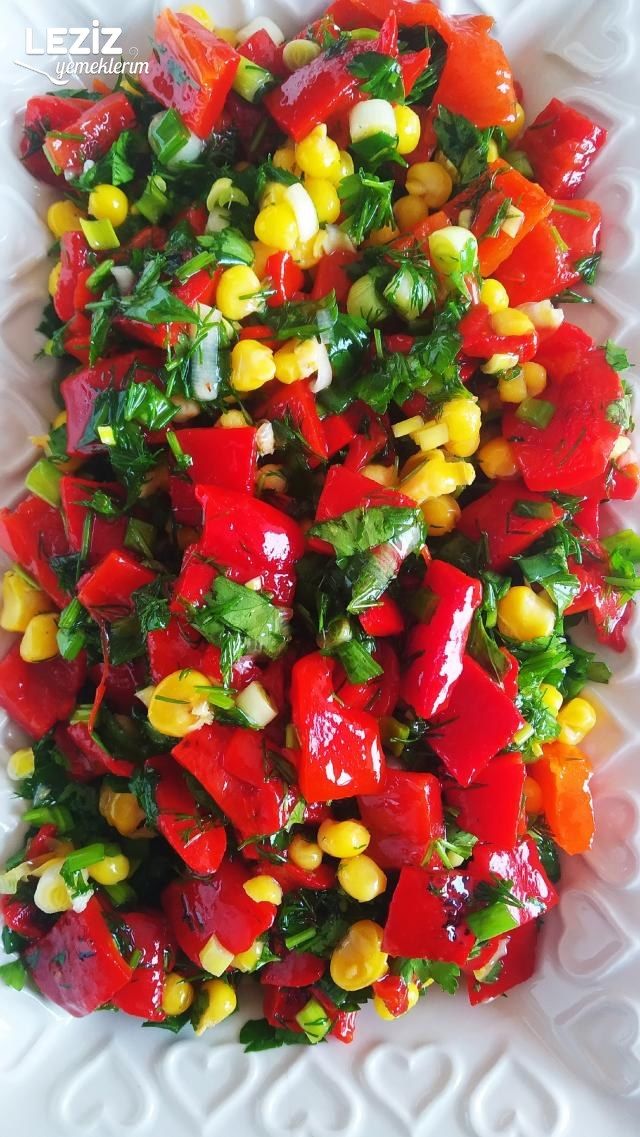 Çok Kolay Kapya Biber Salatası Tarifi