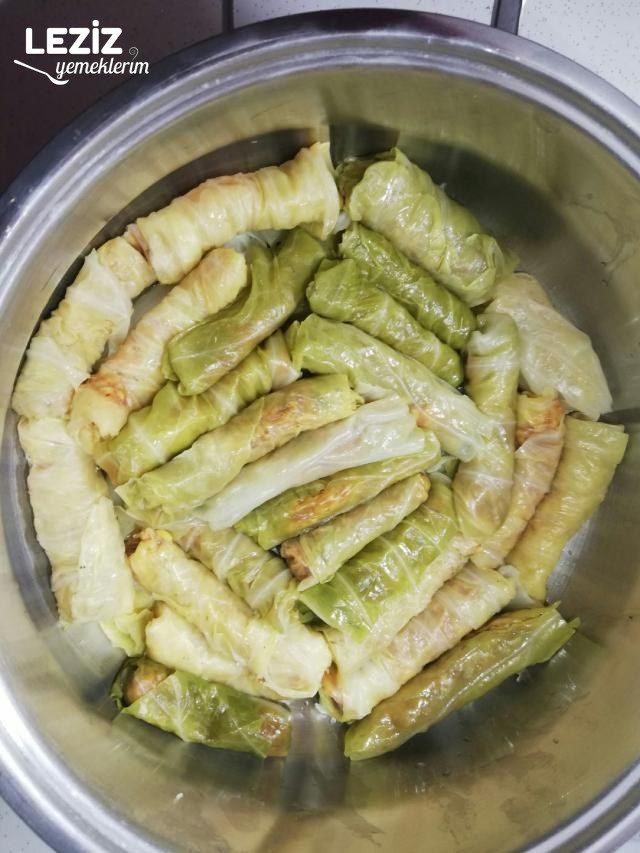Erzurumun Kıymalı Lahana Sarması (Dolması)