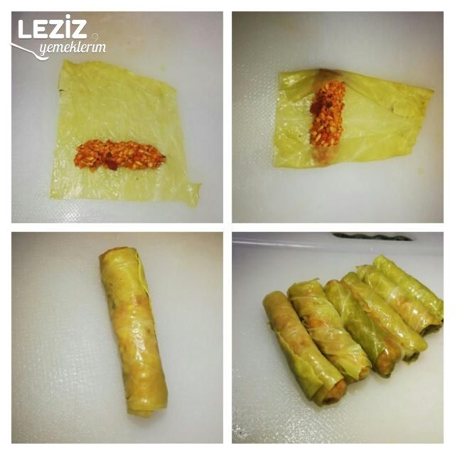 Erzurumun Kıymalı Lahana Sarması (Dolması)