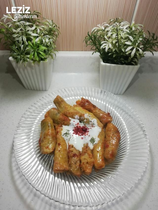 Erzurumun Kıymalı Lahana Sarması (Dolması)