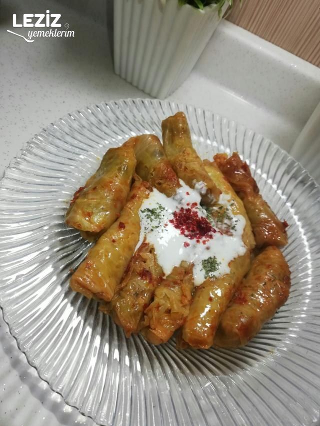 Erzurumun Kıymalı Lahana Sarması (Dolması)