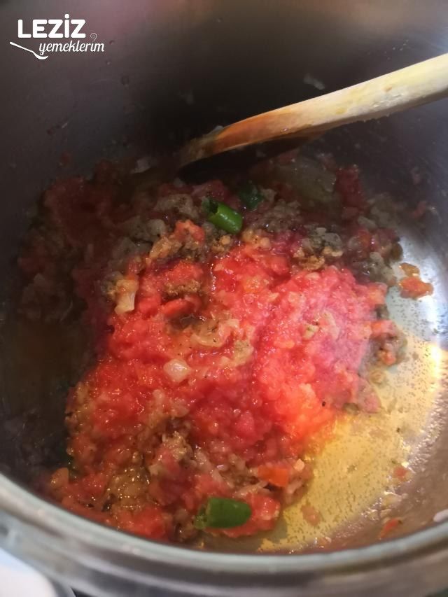 Kıymalı Taze Fasulye Yemeği