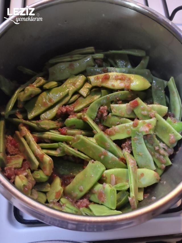 Kıymalı Taze Fasulye Yemeği