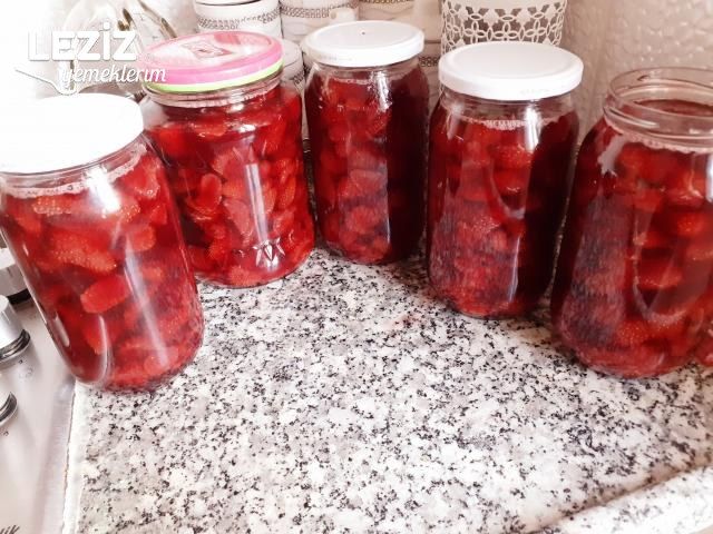 Çilek Reçeli (Kıvamı Muhteşem)