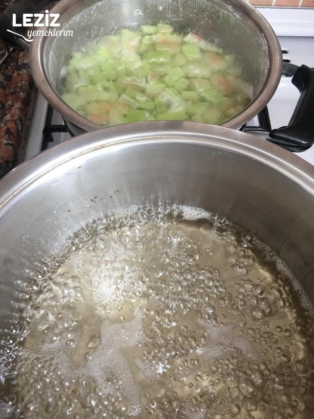 Karpuz Kabuğu Reçeli Yapımı