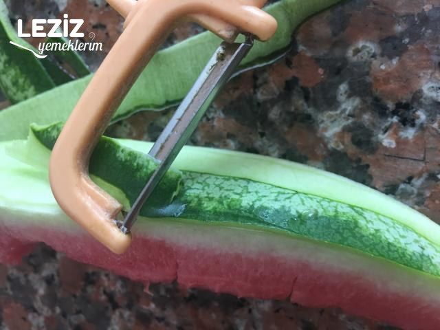 Karpuz Kabuğu Reçeli Yapımı