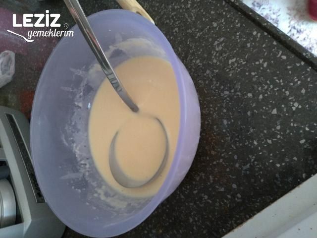 Evde Pankekten Waffle