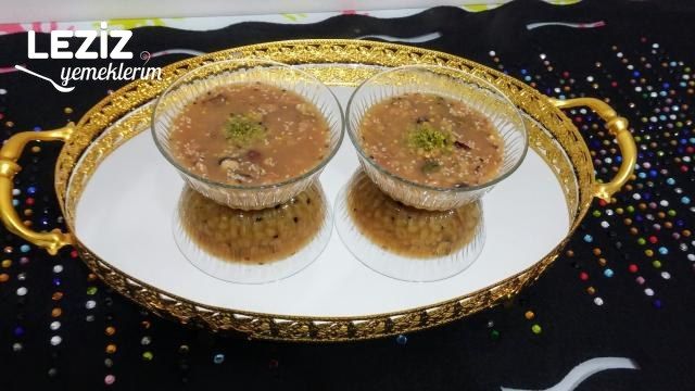 Çok Pratik Fıstıklı Cevizli Buğday Tatlısı