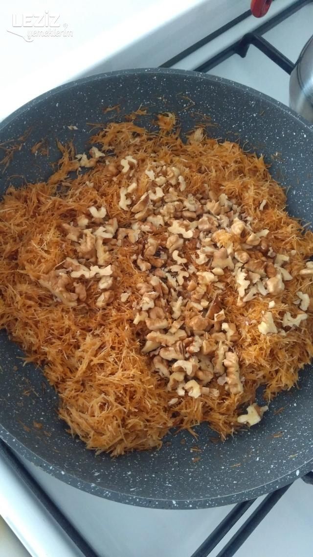 Şahane Kadayıflı Muhallebi