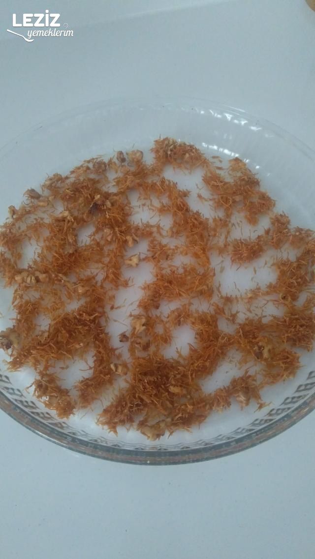 Şahane Kadayıflı Muhallebi