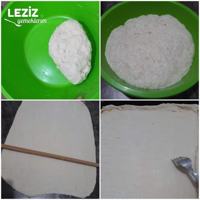 Sucuklu Pizza Tarifi (Büyük Boy Tepsi Ölçüsüyle)