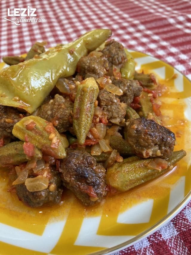 Köfteli Bamya