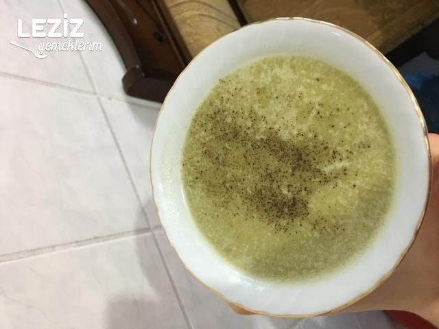 Maydonoz Sapı Çorbası