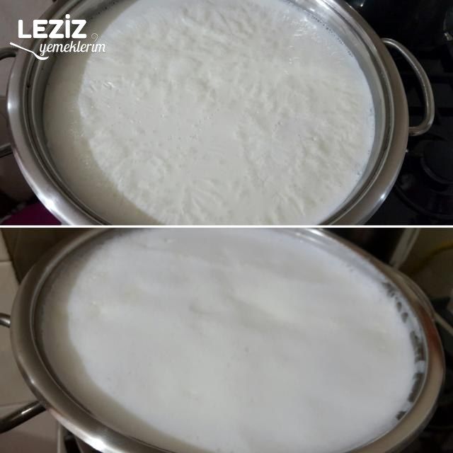 Kaymaklı Yoğurt Mayalama (Tam Ölçü) Aşama Aşama