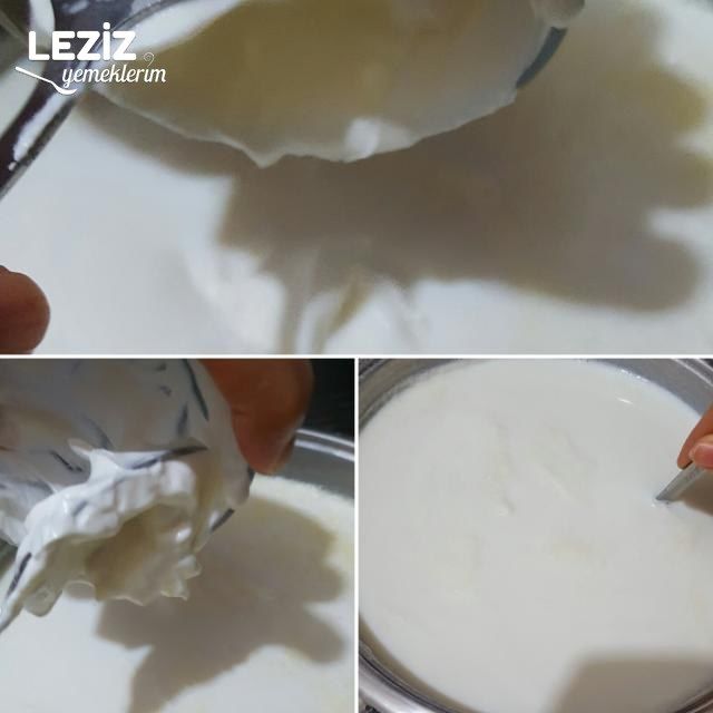 Kaymaklı Yoğurt Mayalama (Tam Ölçü) Aşama Aşama