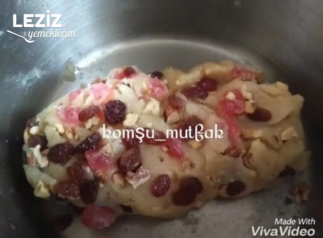 Lokumlu Cevizli Kurabiye