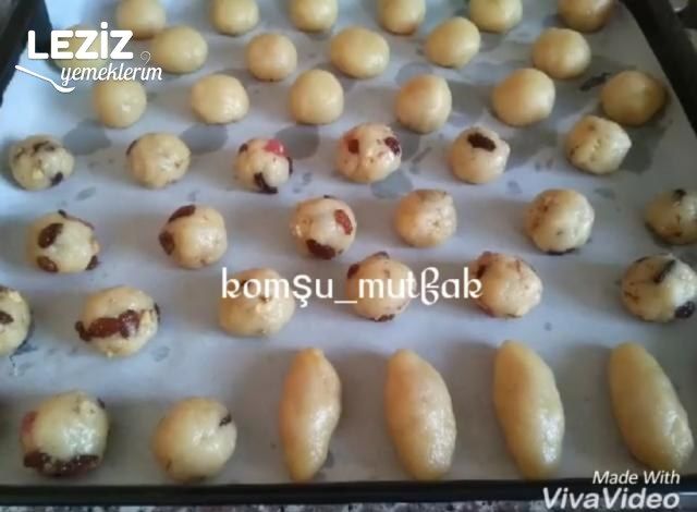 Lokumlu Cevizli Kurabiye