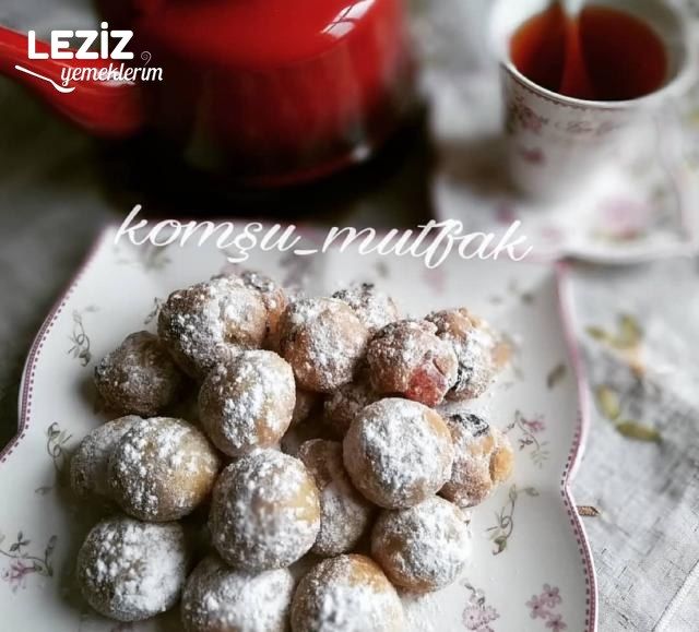 Lokumlu Cevizli Kurabiye