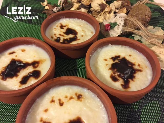 Fırında Sütlaç Tarifi (Aşamalı Anlatım)