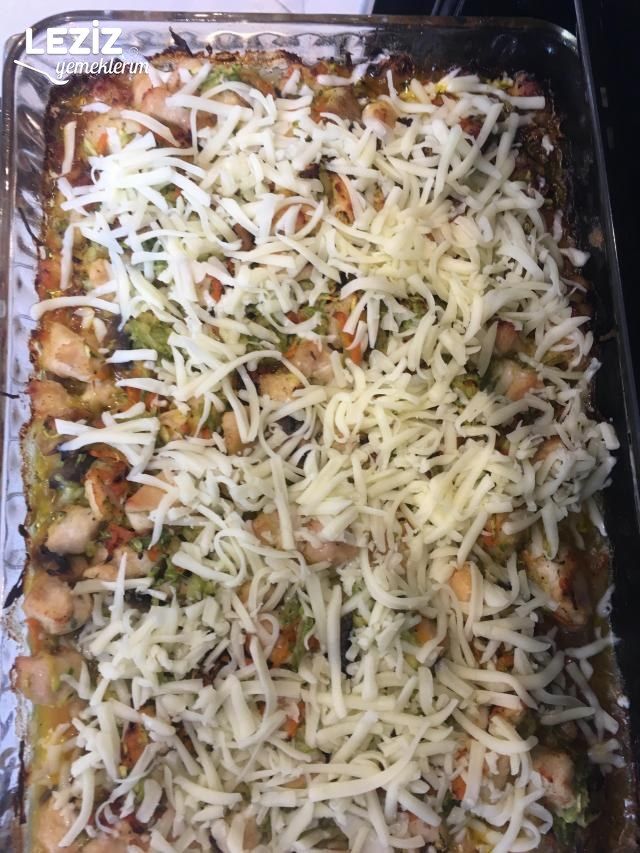 Sebzeli Mantarlı Tavuk