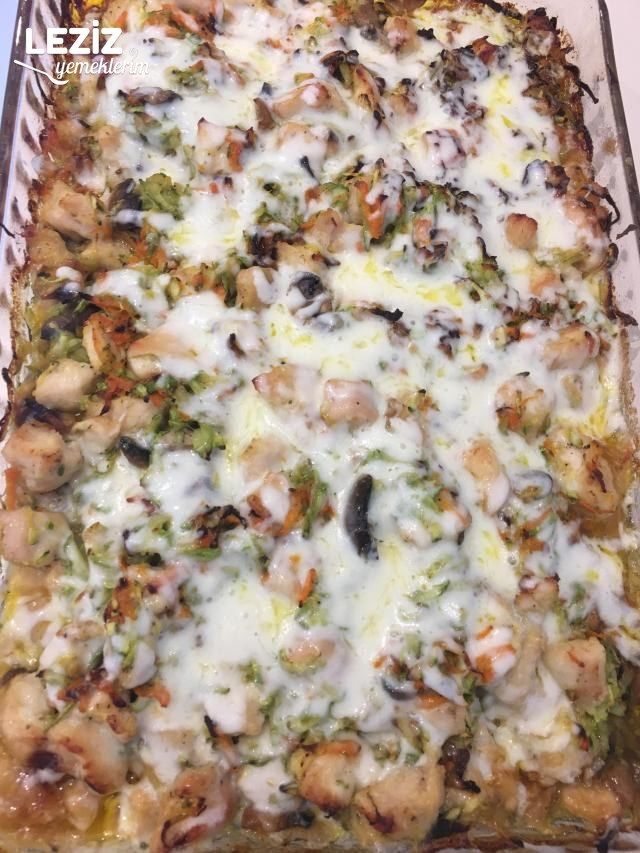 Sebzeli Mantarlı Tavuk