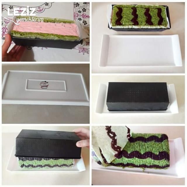 Baton Karpuz Pasta (Dondurma Tadında)