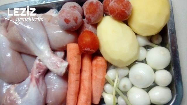 Fırın Torbasında Soslu Baget