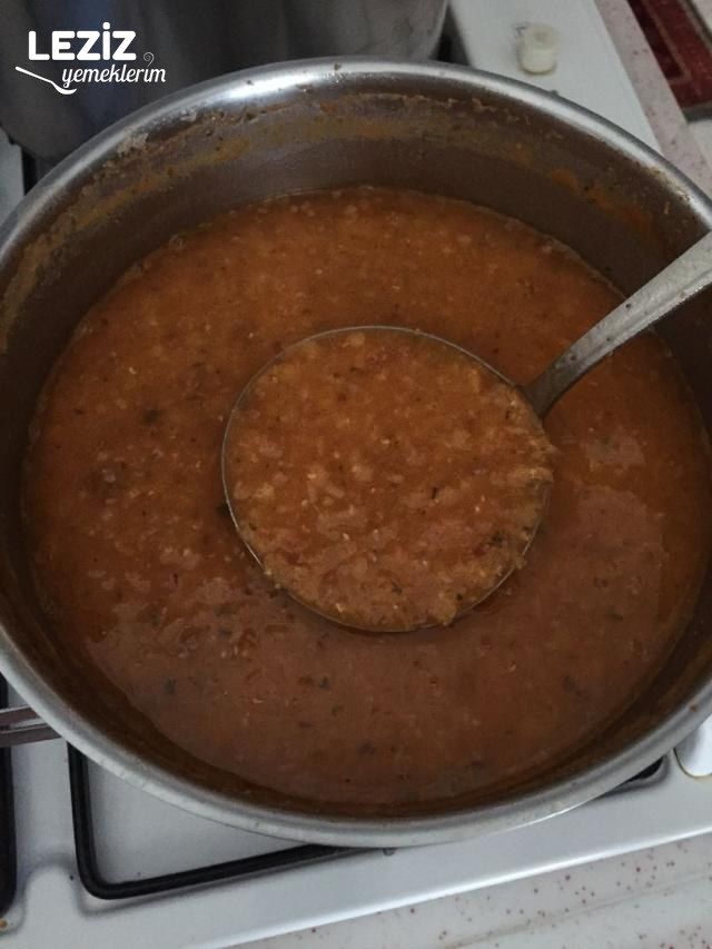 Kıymalı Mercimek Çorbası Tarifi