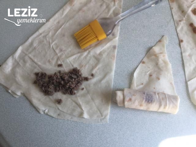 Kıymalı Rulo Börek Çıtır Çıtır
