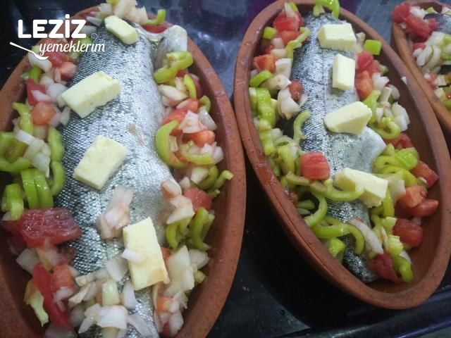 Güveçte Nefis Alabalık