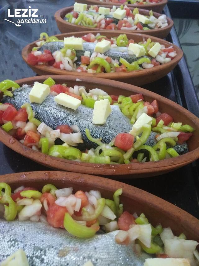 Güveçte Nefis Alabalık