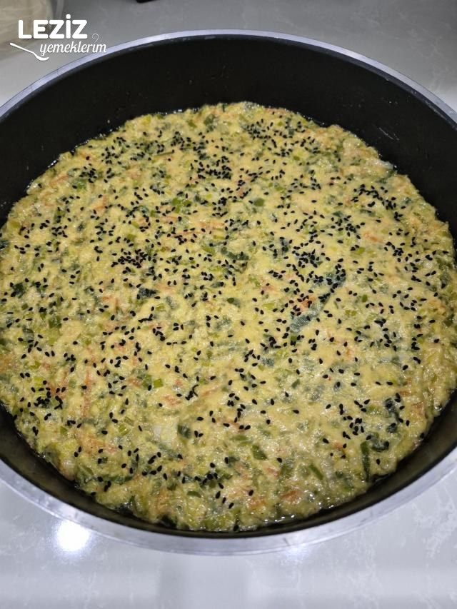 Pırasalı Tuzlu Kek Nasıl Yapılır