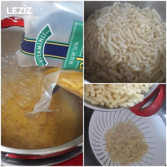 Biberli Bol Baharatlı Kremalı Makarna