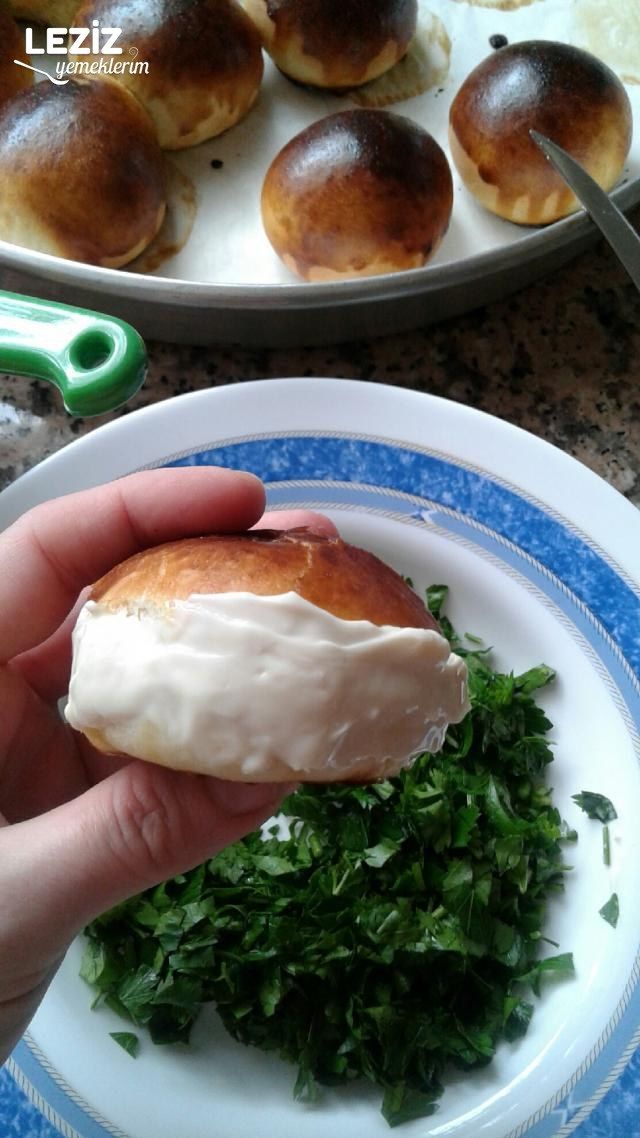 Enfes Saçaklı Poğaça