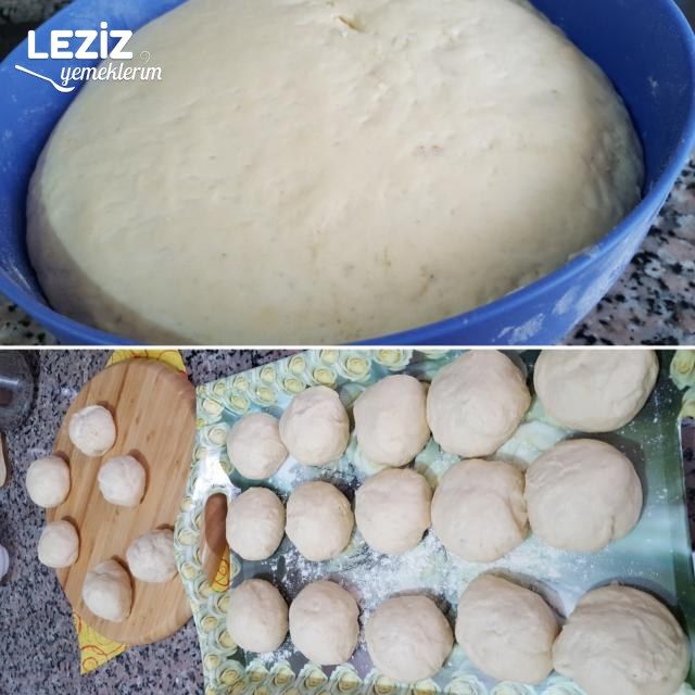 Pratik Sıvı Yağlı Pamuk Gibi Pastane Poğaçası (Şahane)