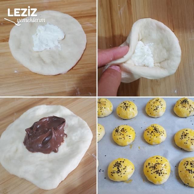 Pratik Sıvı Yağlı Pamuk Gibi Pastane Poğaçası (Şahane)