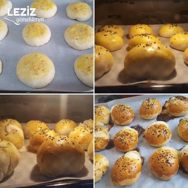 Pratik Sıvı Yağlı Pamuk Gibi Pastane Poğaçası (Şahane)