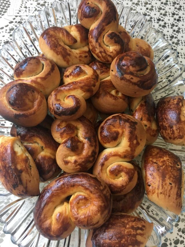 Rezeneli Mahlepli Çörek Otlu Çörek