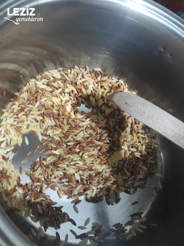 İki Renkli Şehriye Pilavı